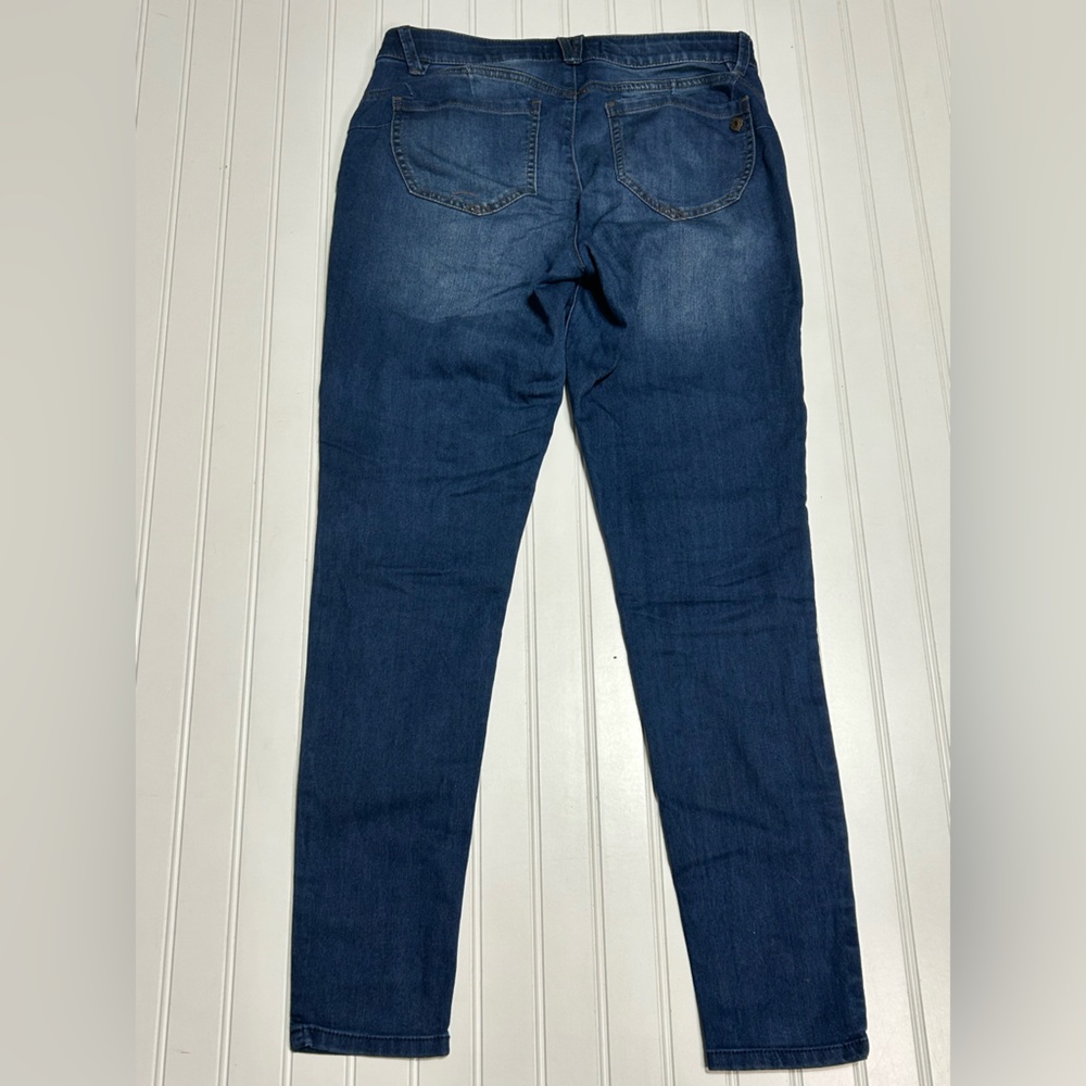 NWOT Democracy Blue Denim Jegging Ab Solution Booty Lift Jeans size 10 - Picture 11 of 13